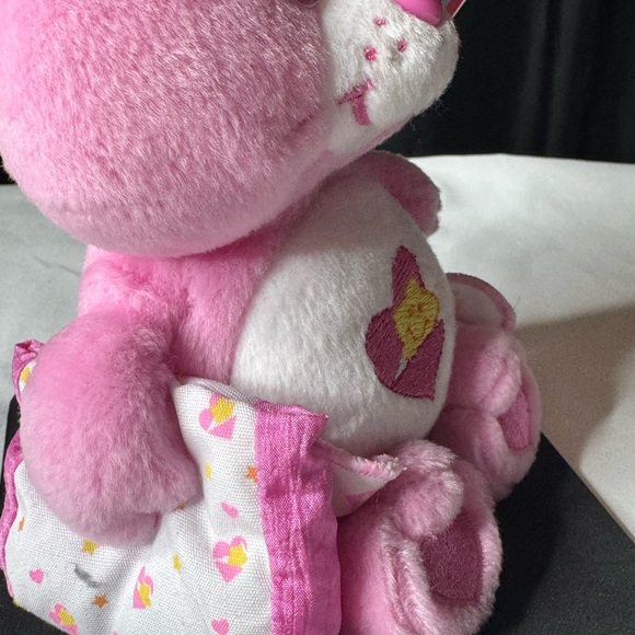 Care Bears Baby Hugs Bear Plush NWT Collector’s Edition Pink w Blanket - Picture 2 of 7